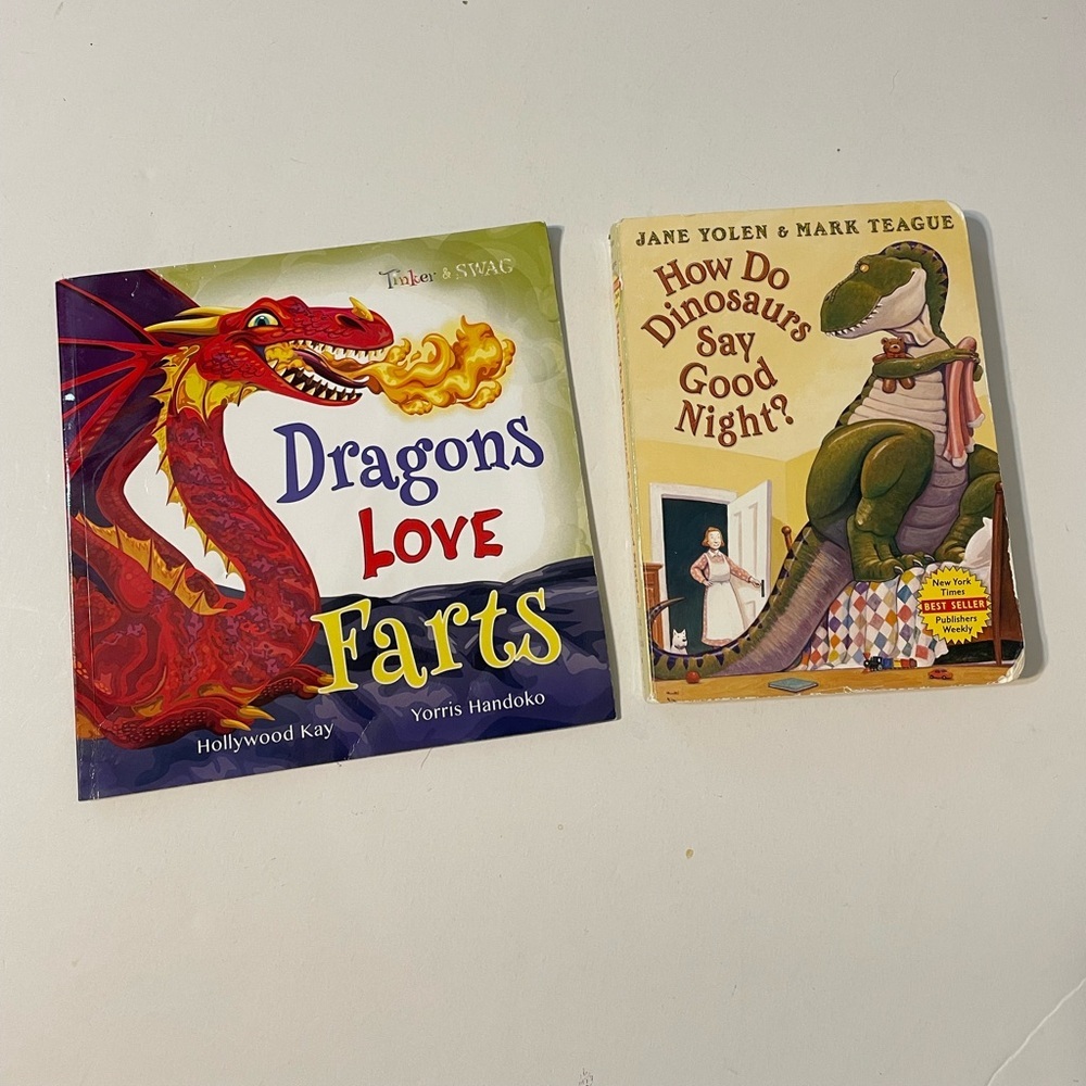 How Do Dinosaurs Say Good Night? - Dragons Love Farts Books